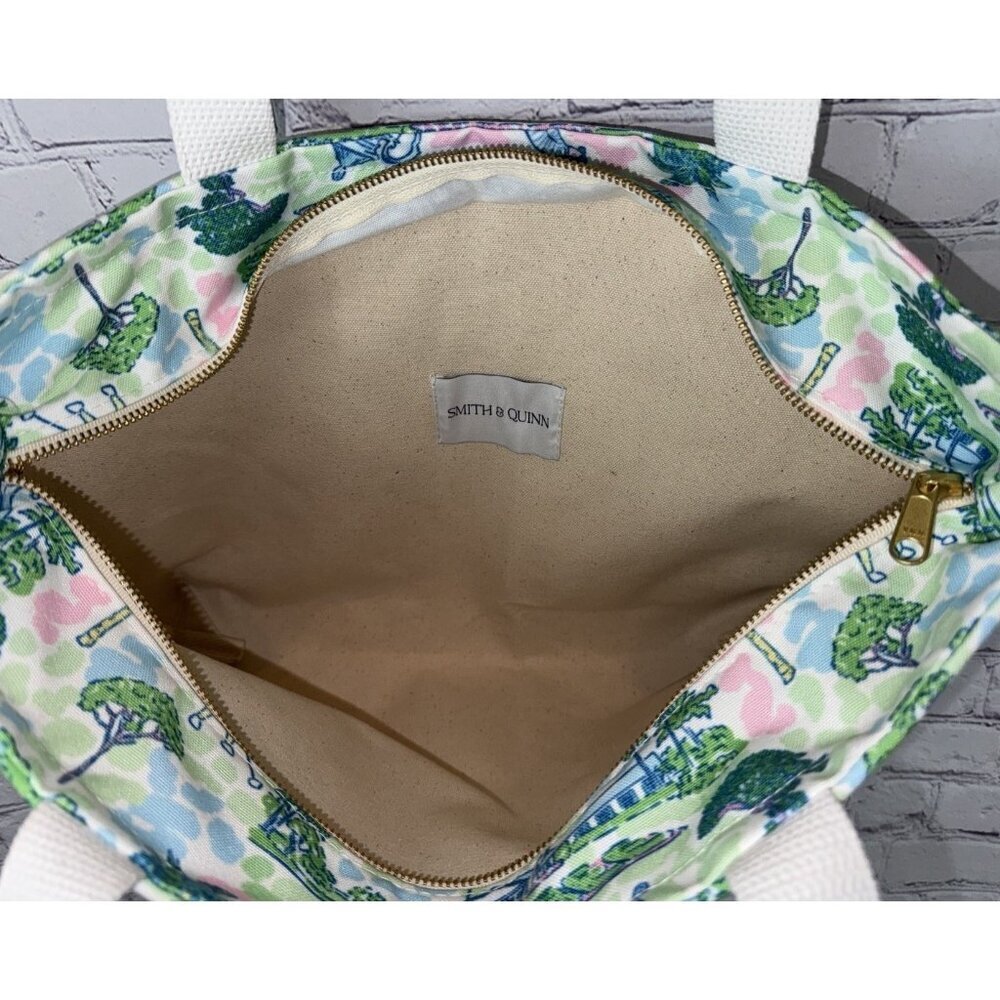 SMITH & QUINN Beach Bag PINETREE Tote - Picture 6 of 7